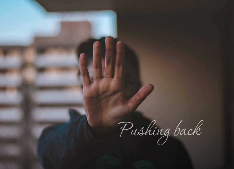 Pushing back